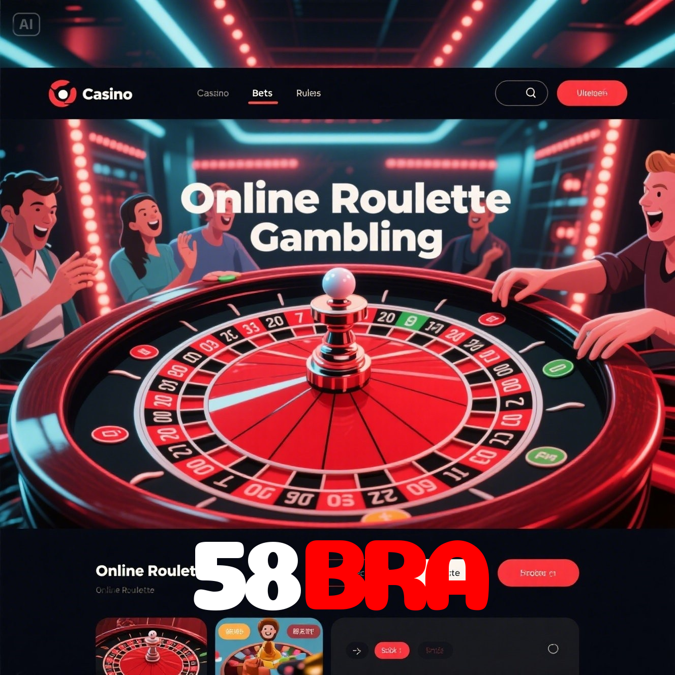 58BRA - Sua Chance de Ganhar Está no Melhor Cassino Online do Brasil!
